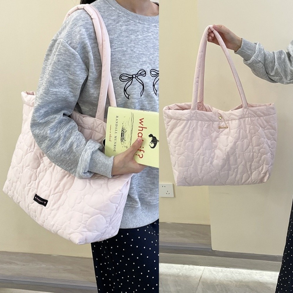 Shoulder Bag Structured - Tas Bahu Wanita Kapasitas Besar, Tas