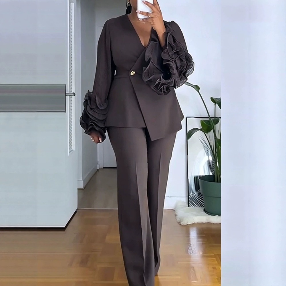 Women Formal Wear Set - Setelan Celana 2 Potong Wanita Blazer