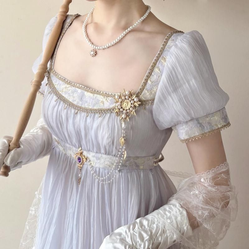 Gaun Lolita Handmade Regency E - Women'S Green Formal Wear ulasan dan harga