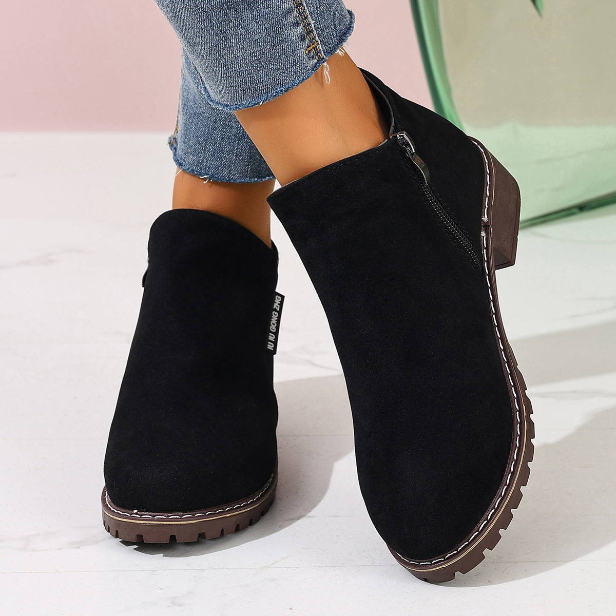 Sepatu Bot Wanita Musim Gugur  - Women Formal Wear Shoes ulasan dan harga