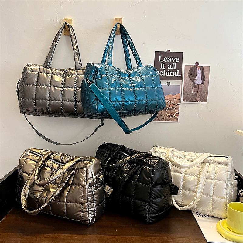 Tas bahu katun bantalan ruang  - Shoulder Bag Structured ulasan dan harga