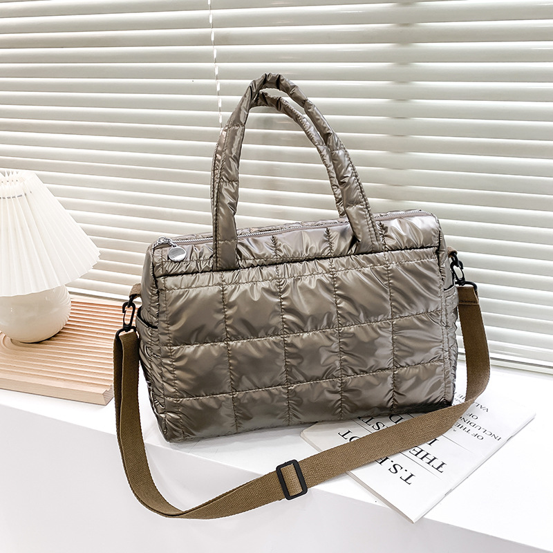Tas bahu katun bantalan ruang  - Shoulder Bag Structured ulasan dan harga