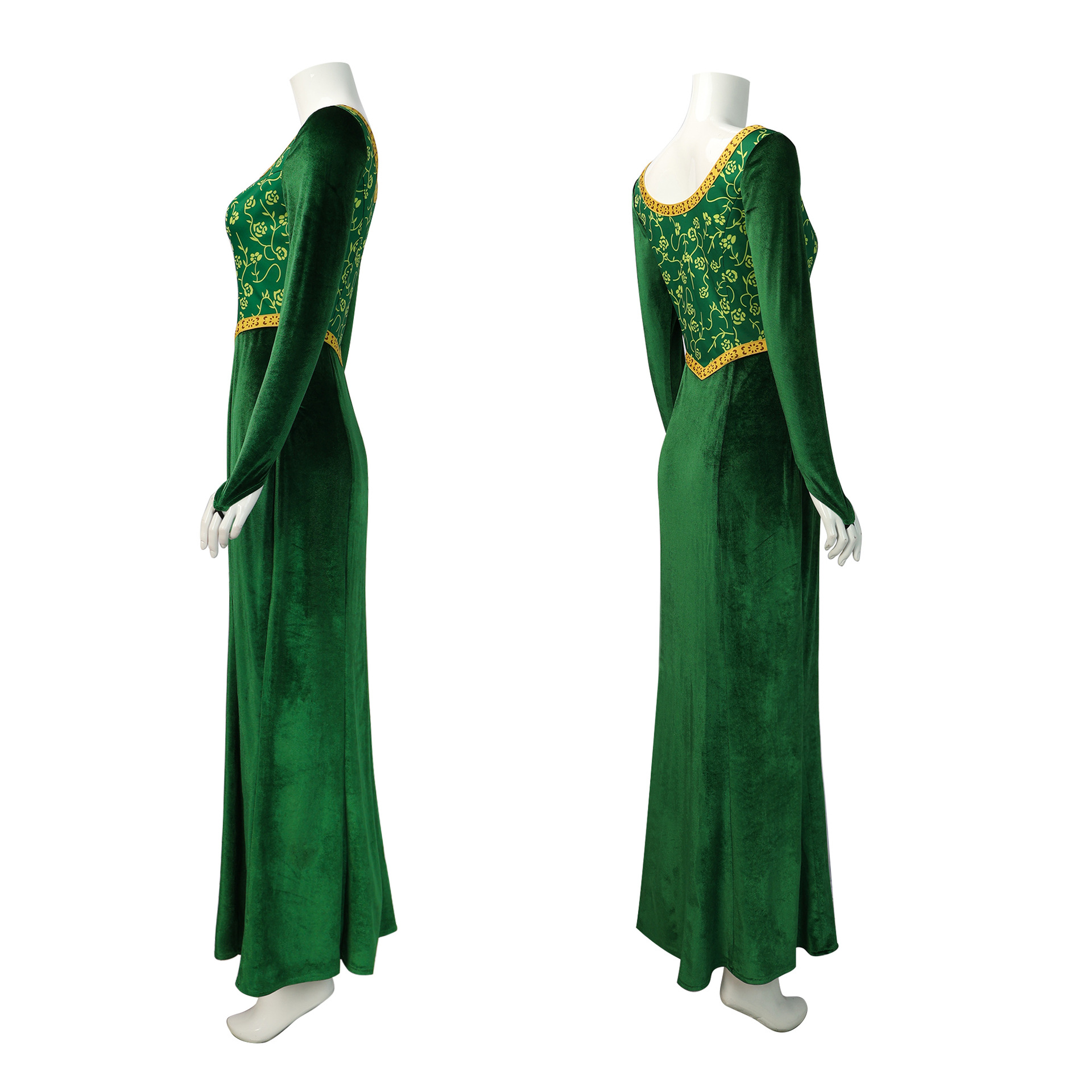 Kostum Cosplay Monster Shrek B - Women'S Green Formal Wear ulasan dan harga