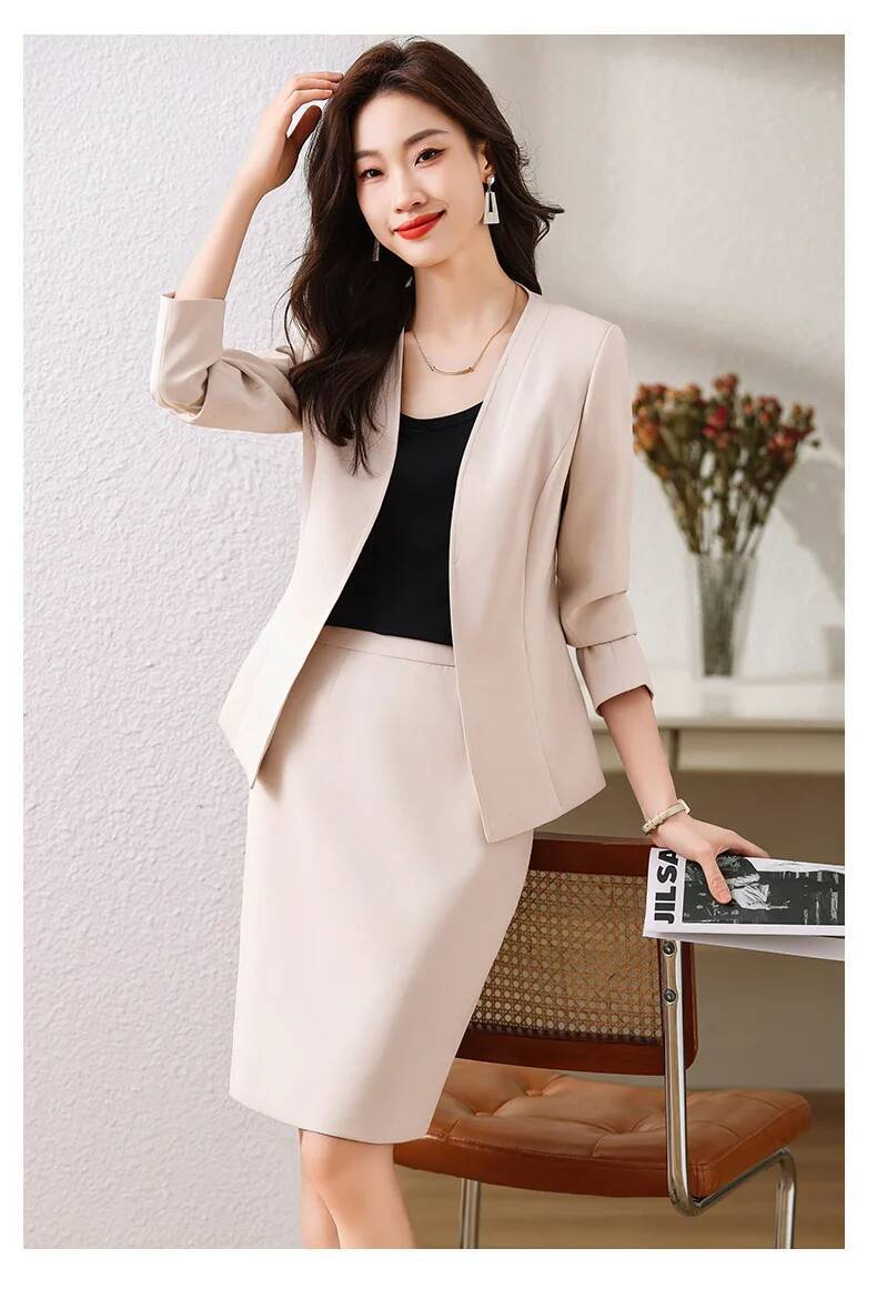 Setelan Bisnis Wanita Formal d - Women Formal Wear Blazers ulasan dan harga