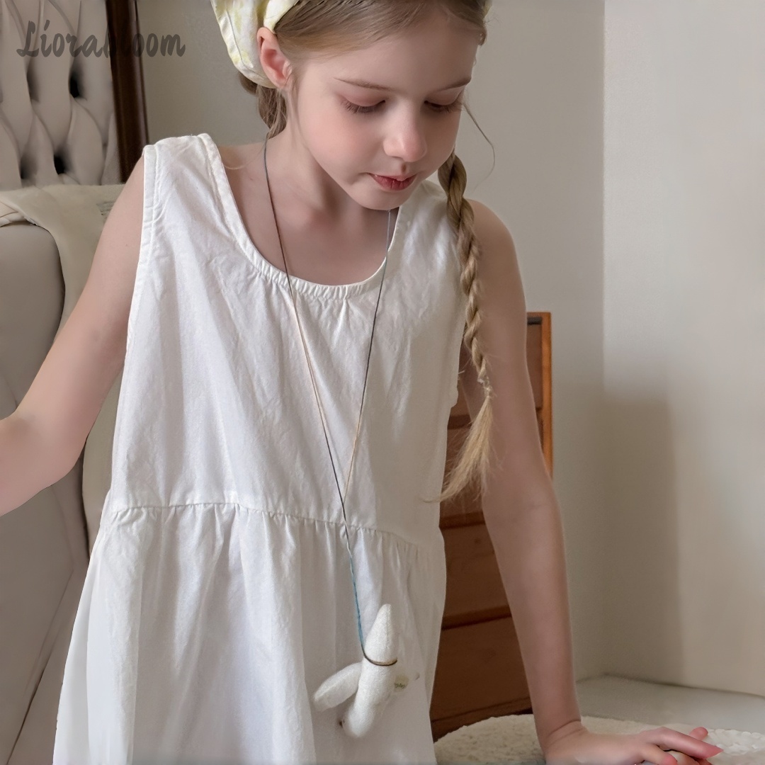 Gaun Putih Anak Perempuan Gaun - Formal Women'S Wear ulasan dan harga