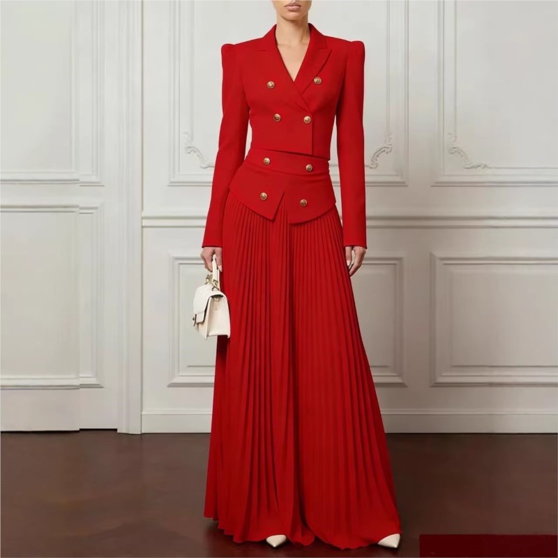 Setelan 2 Potong Berkelas deng - Women Formal Wear Set ulasan dan harga