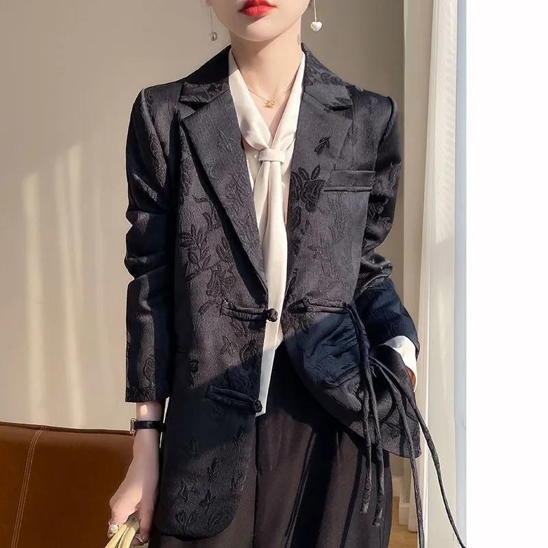 Jaket Blazer Wanita Putih Bert - Women Formal Wear Blazers ulasan dan harga