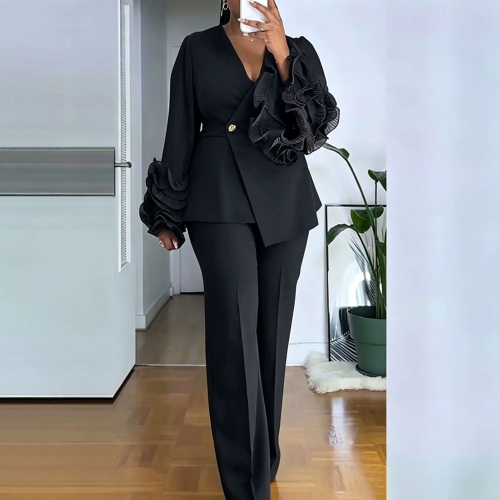 Setelan Celana 2 Potong Wanita - Women Formal Wear Set ulasan dan harga