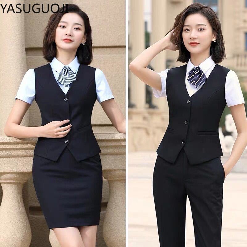 Yasuguoji Elegan Fashion Wanit - Women Formal Wear Vest ulasan dan harga