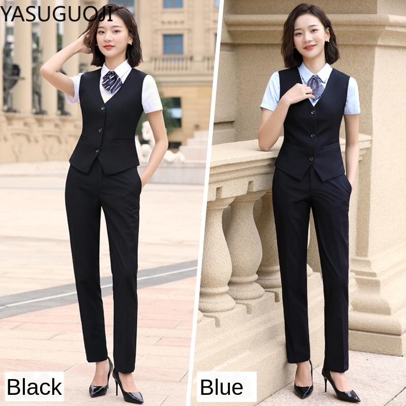 Yasuguoji Elegan Fashion Wanit - Women Formal Wear Vest ulasan dan harga