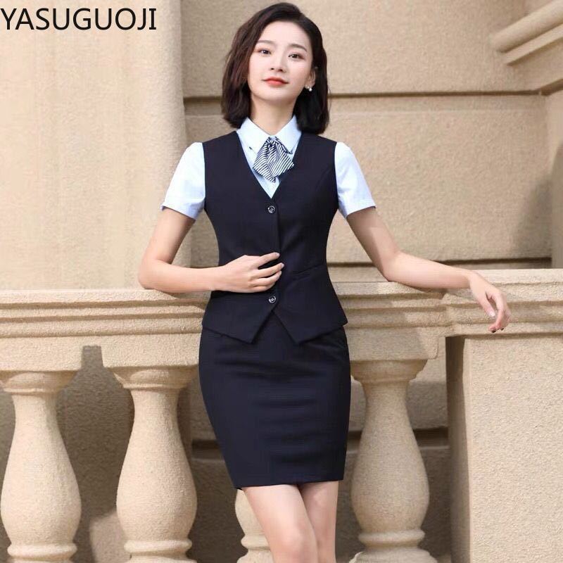 Yasuguoji Elegan Fashion Wanit - Women Formal Wear Vest ulasan dan harga