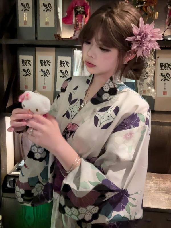 Kimono Mandi Tradisional Warna - Women'S Formal Traditional Wear ulasan dan harga