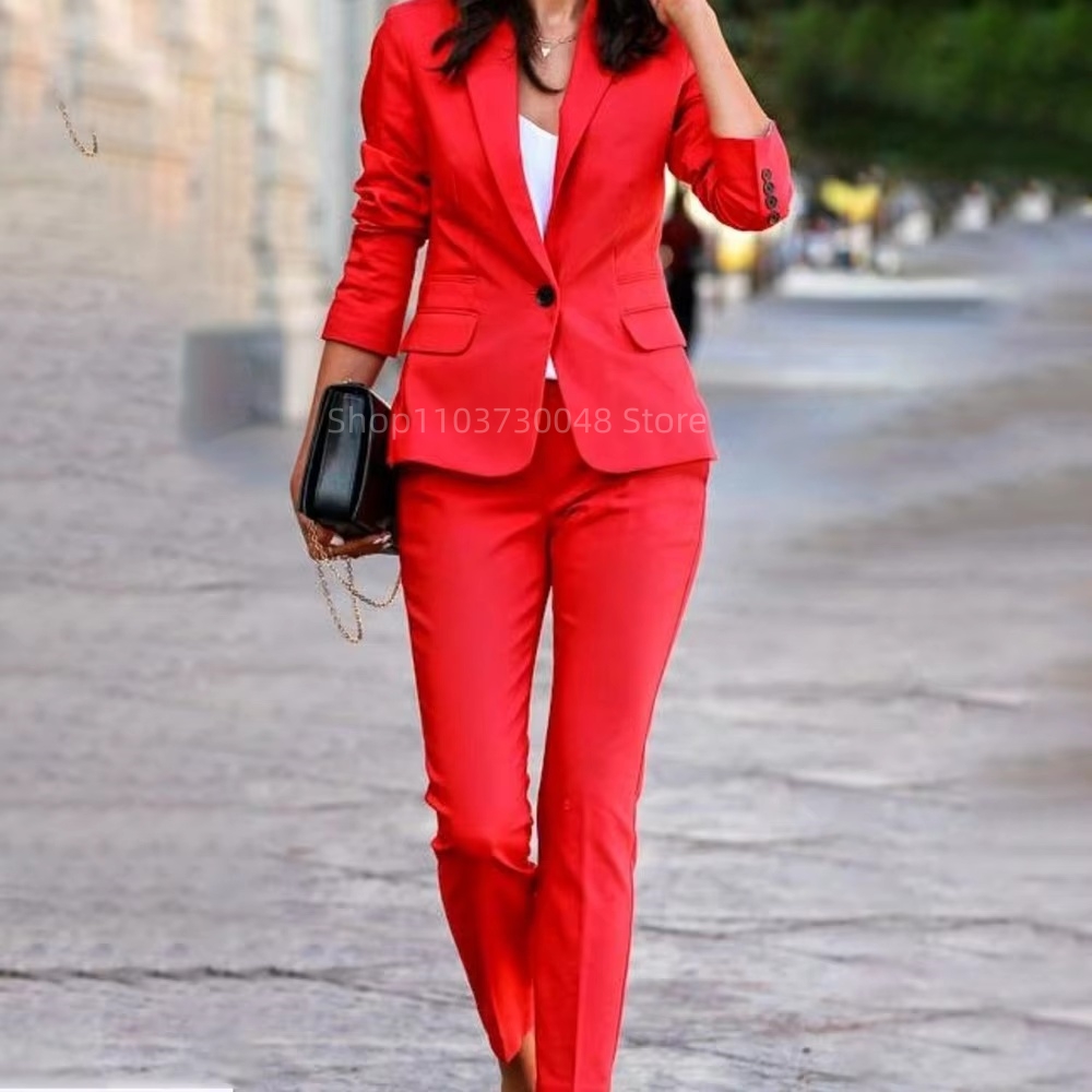 Setelan Blazer dan Celana Wani - Women Formal Wear Blazers ulasan dan harga