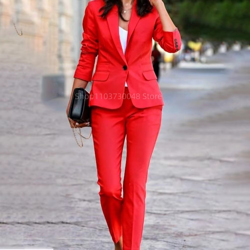 Setelan Blazer dan Celana Wani - Women Formal Wear Blazers ulasan dan harga