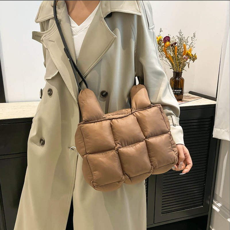 Tas Bahu Wanita Empuk Kasual T - Shoulder Bag Structured ulasan dan harga